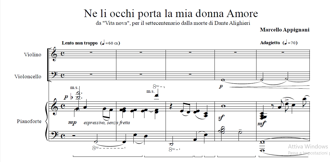 Marcello Appignani: nuove opere Marcello Appignani: nuove opere